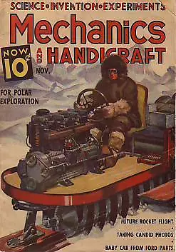 1937 Mechanics And Handicraft November-One Wheel Skates • $11.59