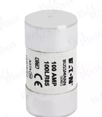 £8.99 • Buy 100 Amp Cut Out Fuse BS88