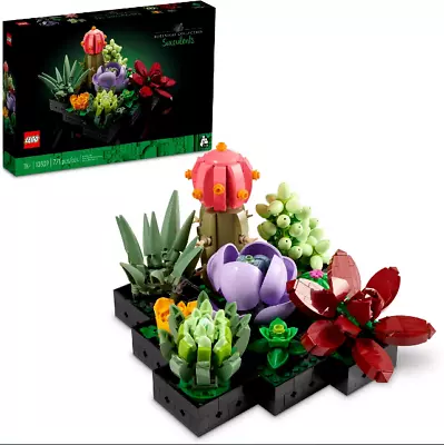 LEGO Succulents Plant Decor Toy Building Kit 10309 🎁Kid Gift • $32.99
