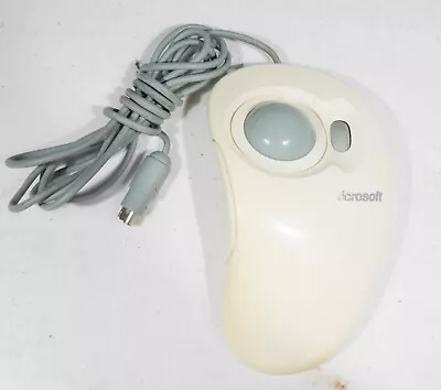 Vintage Microsoft Intellimouse Trackball X03-09209 Mouse PS/2 4204 • $15