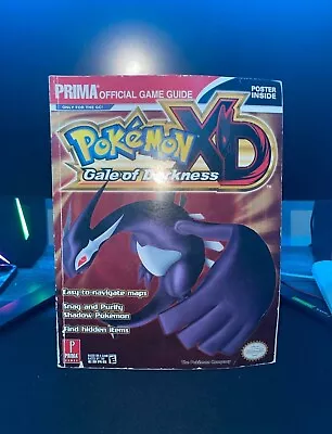 Pokemon XD Gale Of Darkness Official PRIMA Nintendo GameCube GAME GUIDE • $28