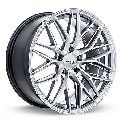One 18in RTX Wheel Rim SW20 Silver With Machined Face 18x8.5 5x112 ET45 CB66.6 O • $220.09