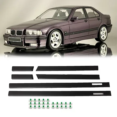 BODY SIDE MOULDING TRIM For 1992-1998 BMW E36  3-SERIES SEDAN M3 Style 4 DOOR • $96.50