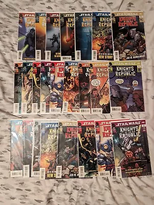 Star Wars Knights Of The Old Republic Comic Lot. Bagged And Boarded. Key Issues • £97.50