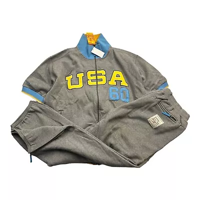 Vintage Deadstock Fubu Muhammad Ali Sweatshirt Set Y2K Hip Hop Size XXL NWT • $160