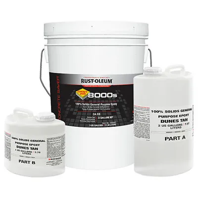 Rust-Oleum 388963 Epoxy Coating Flat Finish Dunes Tan Solvent Base • $230.99