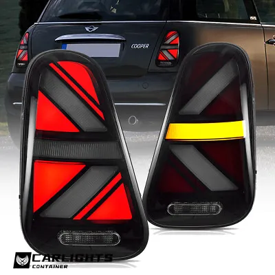 VLAND Clear LED Rear Tail Lights For 2001-2006 Mini Cooper R50 R52 R53 W/Startup • $189.99