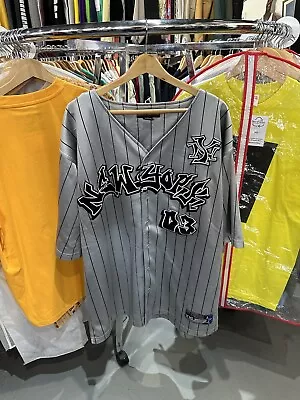 Vintage Y2K Veezo World New York Yankees Hip Hop Style Jersey Size 2XL • $34.99