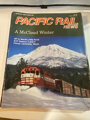 Pacific Rail News Magazine 9 Issues From 1993. Missing April October And Dec. • $20