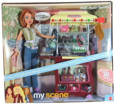 Barbie My Scene  Shopping Spree  Kenzie Doll Mall Must-haves Play Set #c1254 Nib • $98.99