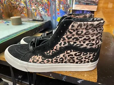 Vans Sk8-Hi 38 DX Anaheim Factory  Leopard Fur Size US 11.5 Men's VN0A38GF4UI • $59.99