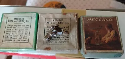 £3.50 • Buy Meccano Original Boxes X 3 