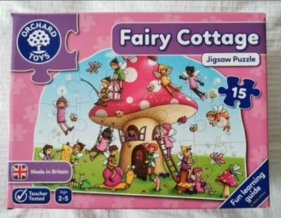 £4 • Buy Orchard Toys Fairy Cottage Jigsaw Puzzle. 15 Large Pieces. Age 2-5