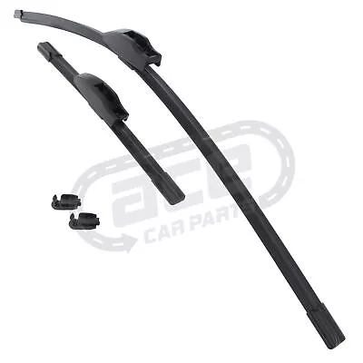 Mitsubishi Colt Mk6 Hatchback 2004-2008 Front Exact Fit Aero Wiper Blades Set • $11.13