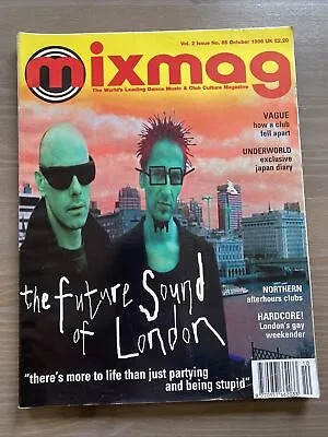 Very Rare Mixmag Vol 2 Issue 65 October 1996 - The Future Sound Of London • £15