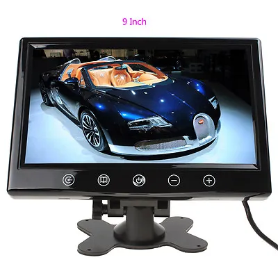 9  TFT LCD Car Rear View Monitor Auto Headrest Monitor For Camera DVD VCD GPS  • $55.99