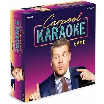 Carpool Karaoke Music Fun Family Game Teenage Adult Party Toy Gift 12+ Years NEW • £4.85