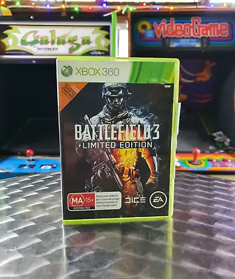Battlefield 3 Limited Edition - Microsoft Xbox 360 - Free AUS Post • $4.14