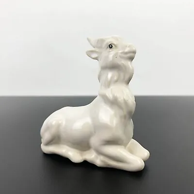 Vintage Collectible Mountain Goat Figurine | Cute Vintage Goat Ornament • $12.27