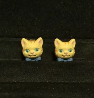 VTG Avon Kids Tabbitha Collection Clip On Earrings 1993 CAT LOVERS • $12.15