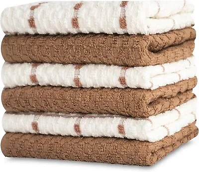 Kitchen Towel Set 100% Cotton 15''x25'' Soft Highly Absorbent Pack Of 6 12 144 • $149.99