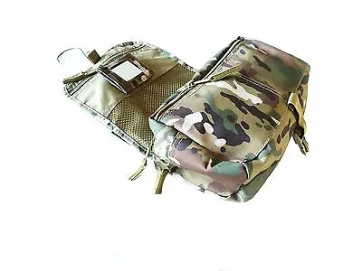 MENS LARGE CAMO WASH BAG Gents Travel Case Shower Toiletry Kit Bomb Proof Fabric • £14.89