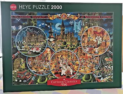 HEYE Crime Scene A Ryba Cartoon Classics 2000 Piece Jigsaw Puzzle • £25