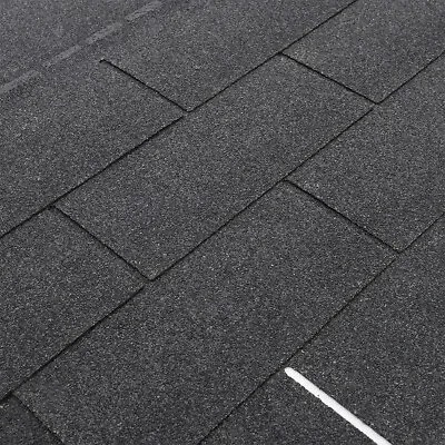 £35.95 • Buy 18 Rectangular Roofing Felt Shingles Tiles Roof Asphalt Shed House Self Adhesive