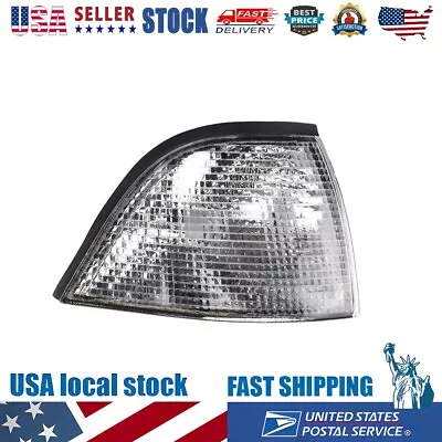 Fit For BMW E36 3-SERIES 2DR 92-98 COUPE CONVERTIBLE EURO CORNER LIGHTS CLEAR • $28.89