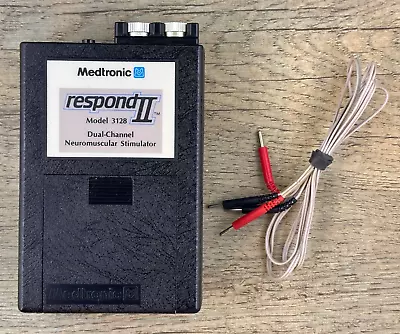 Vtg Medtronic Respond II Model 3128 Dual-Channel Neuromuscular Stimulator Device • $30