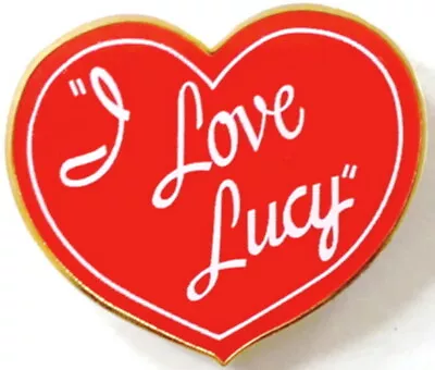 I Love Lucy Pin Lucille Ball Pin Vintage Hollywood Entertainment Memorabilia Pin • $15.89