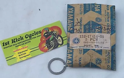 Nos Yamaha Circlip 132-17414-00 Oem • $10.99