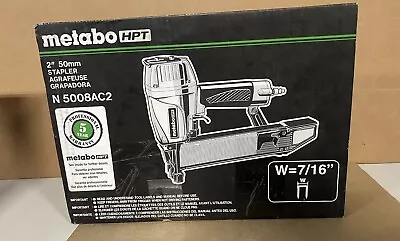 PARTS-Hitachi Metabo N5008AC2 7/16  Standard Crown Stapler 16 Gauge - UNTESTED • $149.99