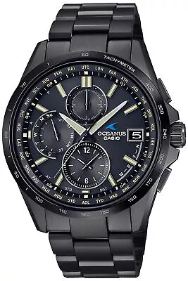 Casio OCW-T2600JB-1AJF [Oceanus Classic Line All Black DLC] Watch Japan Impor... • $696.65