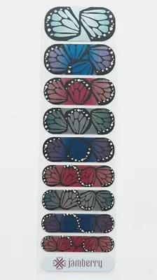 Jamberry Butterfly Bliss Half Sheet Nail Wrap • $3.50