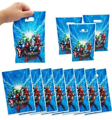 30 Marvel Avengers Loot Bags Birthday Party Treat Favor Gift Goody Bags  • $5