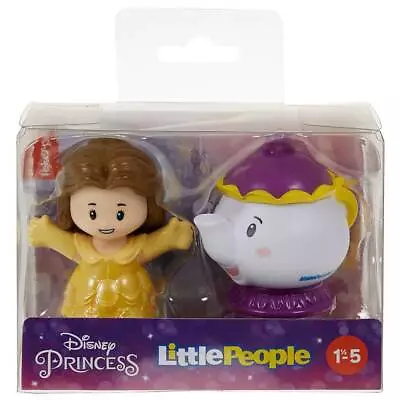 Fisher-Price Little People Disney Princess Belle & Sidekick 2 Pack • $12.45