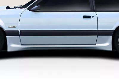 79-93 Ford Mustang Apex Aero Duraflex Side Skirts Body Kit!!! 118086 • $166