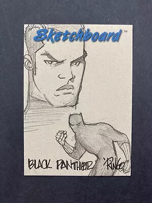 1998 Marvel Creators Collection Sketchboard Redemption Card #10 Black Panther • $14.99