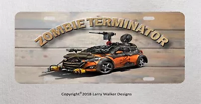 Zombie Terminator Aluminum License Plate Tag  New • $16.99