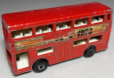 Matchbox - Superfast No. 17 The Londoner Diecast Double Decker Bus 1972 Lesney • £3.22