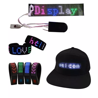 LED Display Programmable Message Sign Moving Scrolling Lighting Board Bluetooth • $11.90