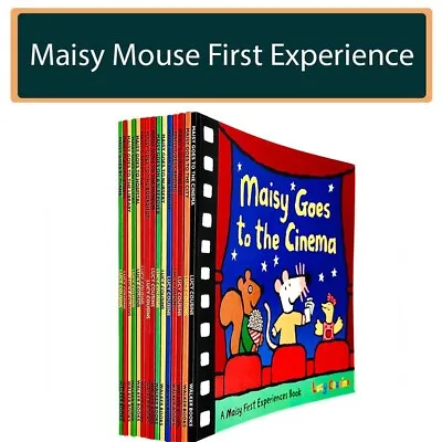 Lucy Cousins Maisy Mouse First Experience 15 Books Set Sports DayPlaneHospital • £23.20