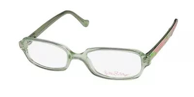 New Lilly Pulitzer Chloe Eyewear Full-rim Green Plastic Rectangular 45-15-130 • $29.95