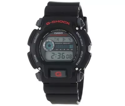 Casio G-Shock DW-9052-1V Digital Mens Watch Resist Illuminator Stopwatch DW-9052 • $130