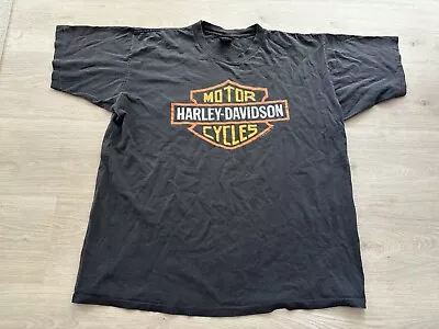 Vintage Men's 1988 Harley Davidson Holoubek Motorcycles Graphic Shirt Milwaukee • $69.99