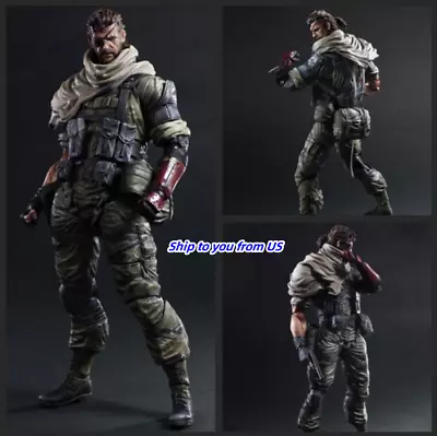 Play Arts Kai Metal Gear Solid 5 Snake Action Figure Model Toys New In Box Gift • $90