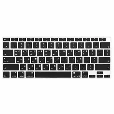 ProElife Korean Language Ultra Thin Silicone Keyboard Cover For 2021 2020 Mac... • $11.74