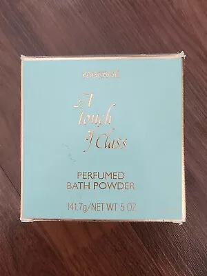 Vintage Faberge A Touch Of Class 5 Oz Perfumed Bath Powder  • $29.99
