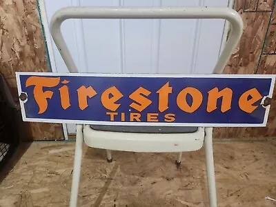 Vintage Firestone Porcelain Sign • $159